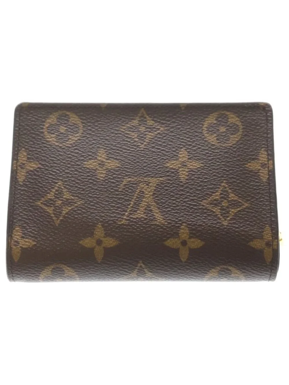 Louis Vuitton Monogram Reverse Portefeuille Juliette Compact Wallet Bifold Coin